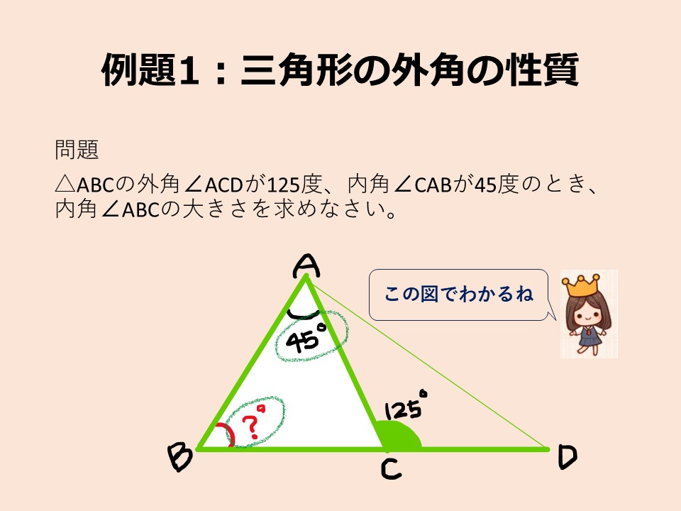 三角形の外角解説