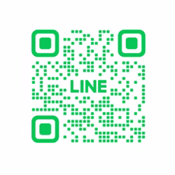 公式LINEお友だち登録のQRコードです。